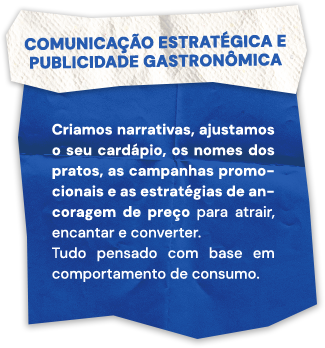 Comunicação Estratégica e Publicidade Gastronômica